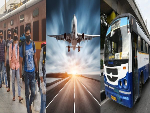 Health Ministry guidelines issued for air / train / inter-state bus travel, states ensure this facility at departure point