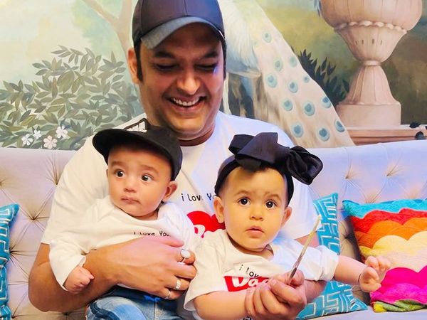 Kapil Sharma Son Trishaan sharma And daughter Anayra Sharma First Picture