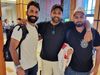 Dinesh Karthik (Left), Rohit Sharma (Centre) and Rishabh Pant