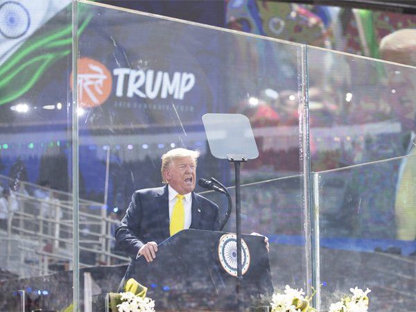 donald trump ahmedabad tour