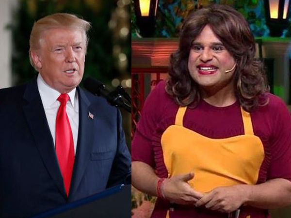Donald Trump and Krushna Abhishek