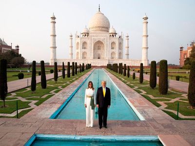 Melania Trump posts breathtaking video of Taj Mahal while 46 million people watched Namaste Trump event Melania Trump posts breathtaking video of Taj Mahal while 46 million people watched Namaste Trump event