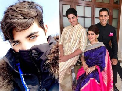 Twinkle Khann with Son Aarav and Husband Akshay Kumar Twinkle Khann with Son Aarav and Husband Akshay Kumar