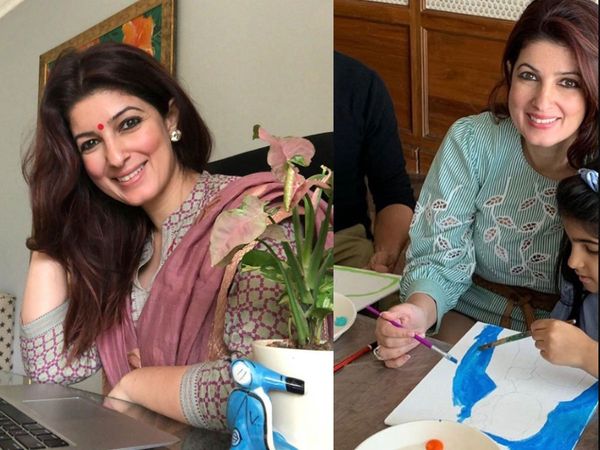 Twinkle Khanna and her daughter Nitara