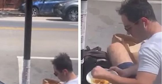 Uber Eats driver caught on camera stealing custom food, lost job [Video] Uber Eats driver steals portion of customer’s food, loses job after caught on camera