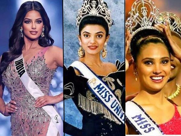 miss universe of India winners 