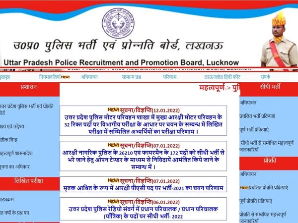 up police si result, up police si result 2021