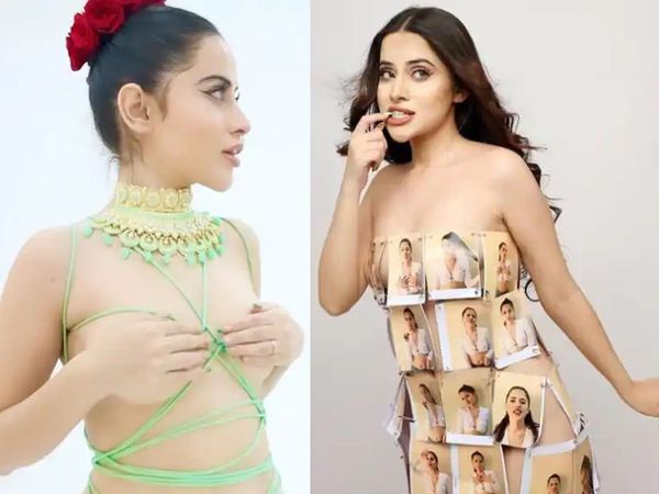 Urfi Javed bold looks and EXPERIMENTAL topless looks- 