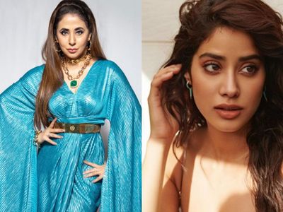 Urmila Matondkar and janhvi kapoor Urmila Matondkar and janhvi kapoor