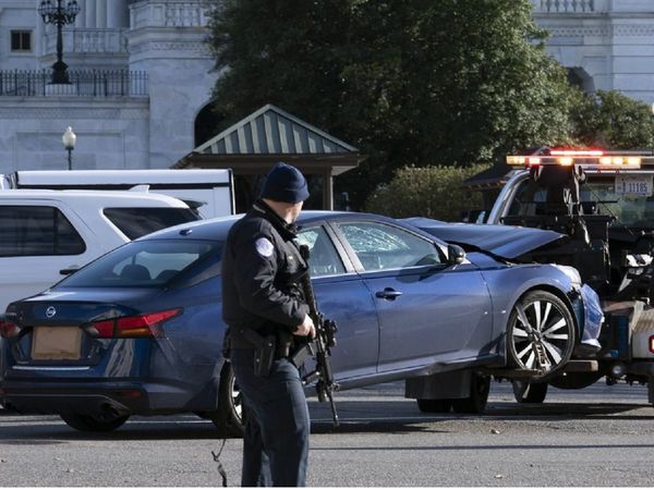 यूएस कैपिटल में बैरिकेड से टकराई कार, 1 अधिकारी की मौत, राष्‍ट्रपति जो बाइडन ने जताया दुख