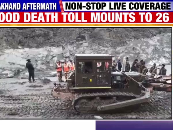  Glacier burst : Families sitting outside tunnel hope for best rescue operation continues