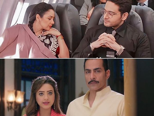 Anupamaa Star plus TV Show Upcoming update Anupama and Anuj Airplane romance