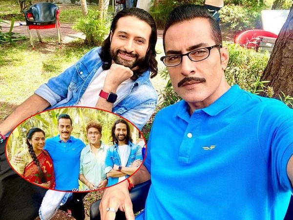 Anupamaa Shooting photos leak, Sudhanshu Pandey Welcome Apurva Agnihotri, Anupamaa Rupali ganguly