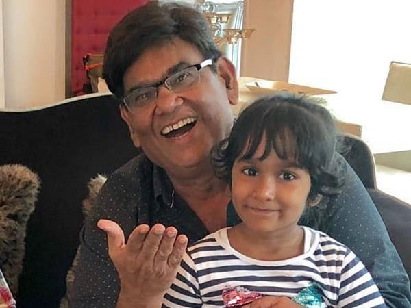Satish Kaushik with His Daughter Vanshika