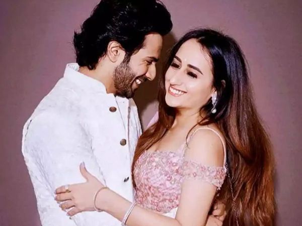 Varun Dhawan with Natasha Dalal