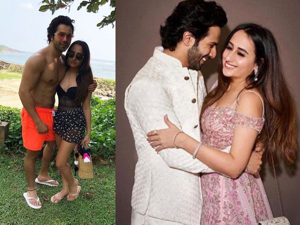 Varun Dhawan with Natasha Dalal