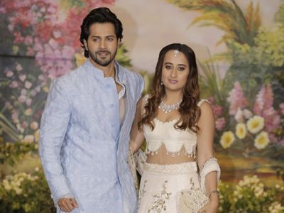 Varun Dhawan with Natasha Dalal Varun Dhawan with Natasha Dalal