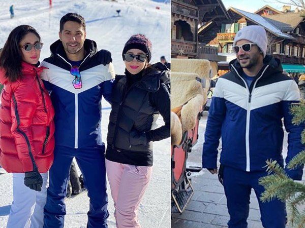 Karishma Kapoor Varun Dhawan  and Kareena Kapoor