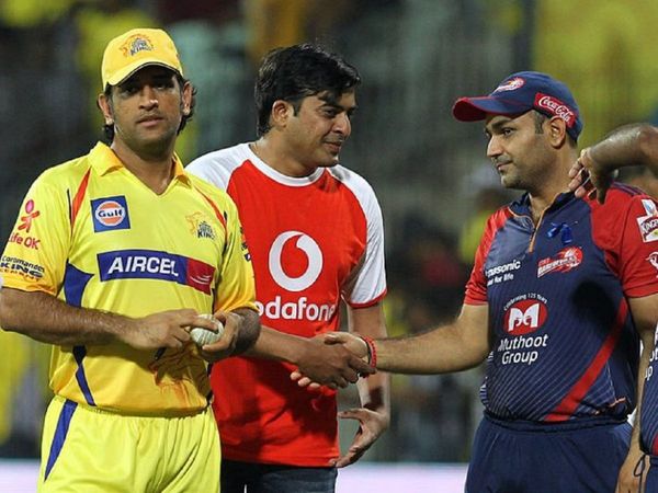 ms dhoni and virender sehwag