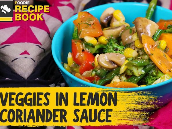 How to make Veggies in Lemon Coriander Sauce 