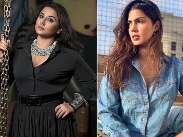 vidya balan on sushant singh rajput death case Support rhea chakraborty Until proven guilty