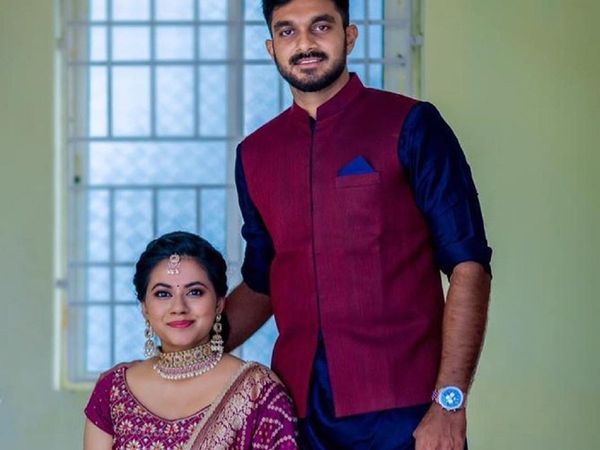 Vijay Shankar with Fiance