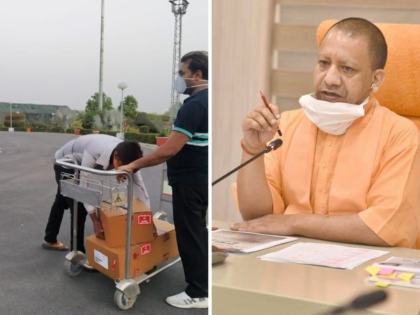 Yogi government using its air fleet to fight the pandemic  
