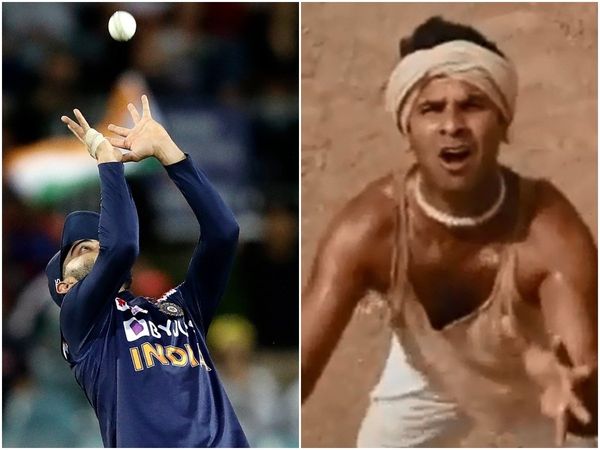 Virat Kohli drops catch