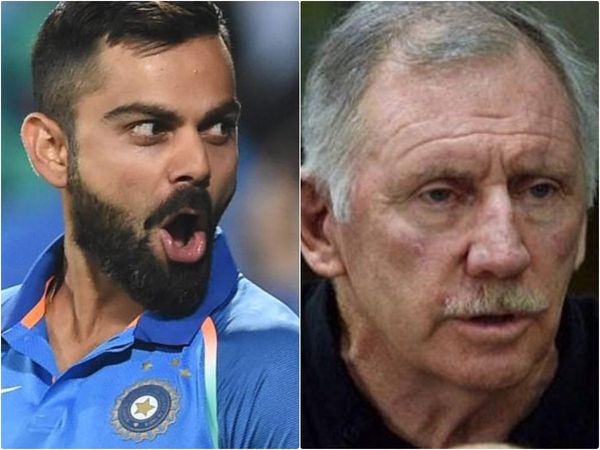 Virat Kohli and Ian Chappell