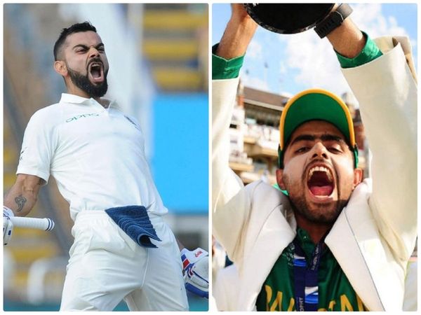 Virat Kohli and Babar Azam