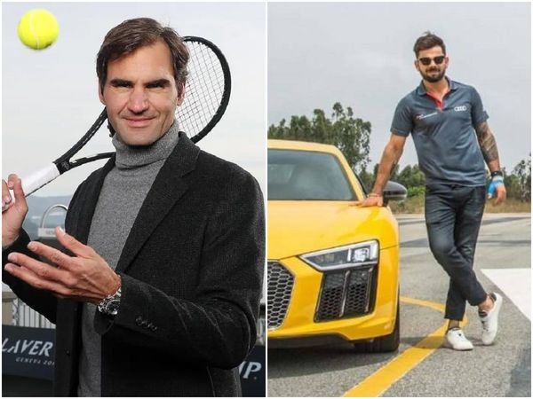 roger federer and virat kohli