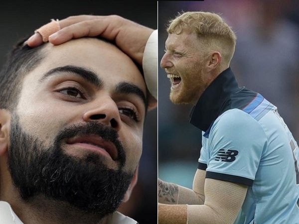 Virat Kohli and Ben Stokes