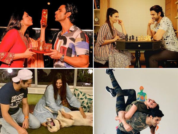 Divyanka Tripathi Vivek Dahiya TV Couple Goals 10 Cute & romantic Pictures 