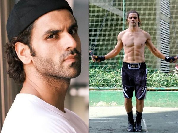 Vivek Dahiya tv actor latest outdoor workout video