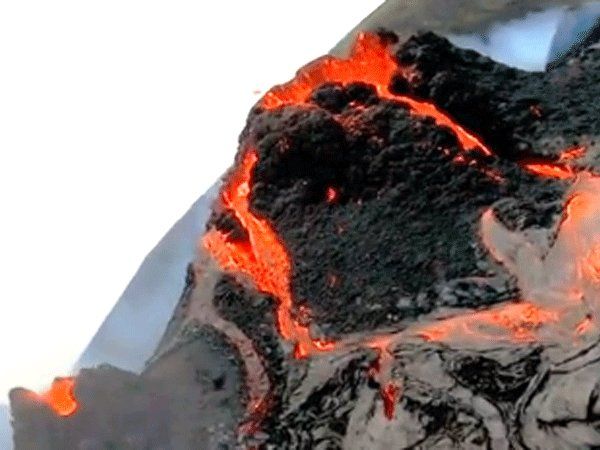  real drone footage of Iceland's Fagradalsfjall volcano see the video