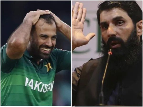 wahab riaz and misbah ul haq