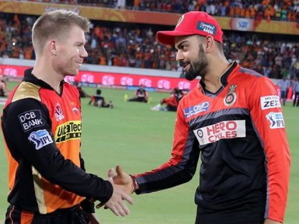 David Warner Virat Kohli