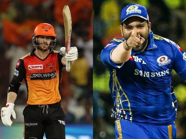 david warner and rohit sharma