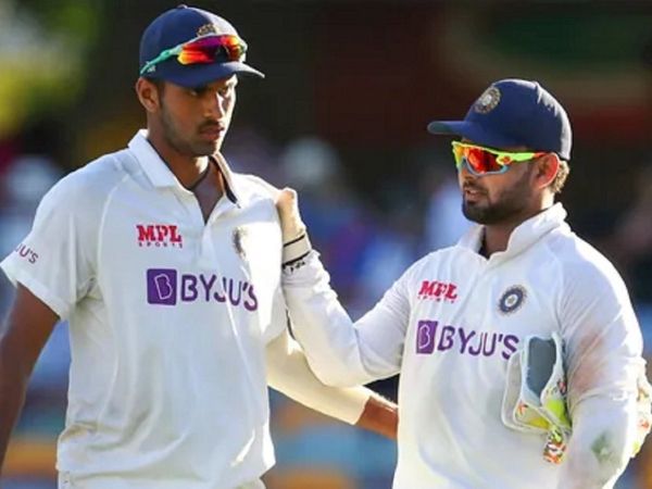 washington sundar and rishabh pant