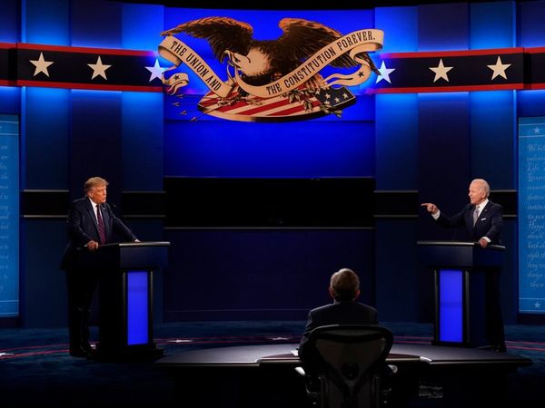  Trump, Biden spar in first presidential debate US president mentions india name 