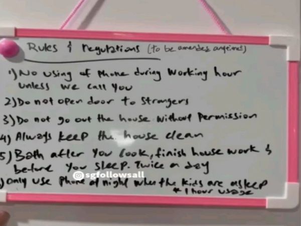 Ridiculous rules for employee Video Goes Viral on Social Media