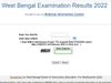 West Bengal HS Result 2022