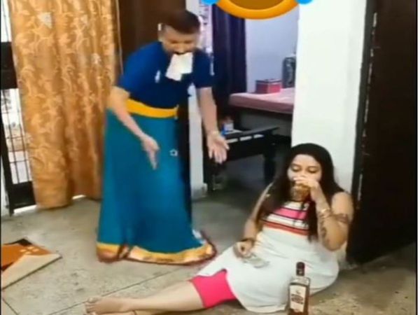 Wife Husband Funny Video Google trend viral video in hindi