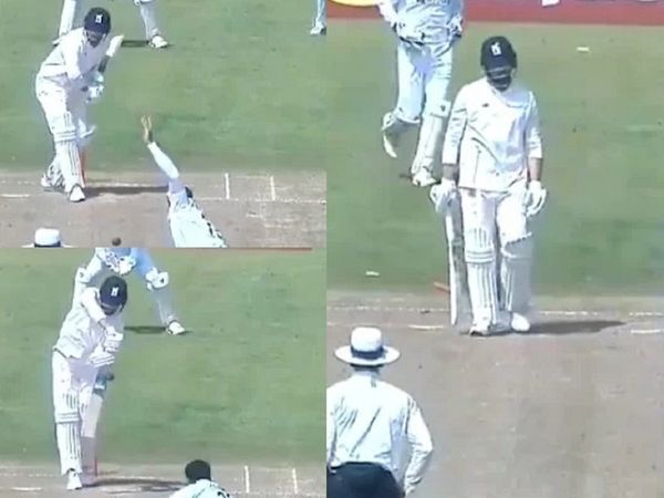 umesh yadav dismissed will rhodes