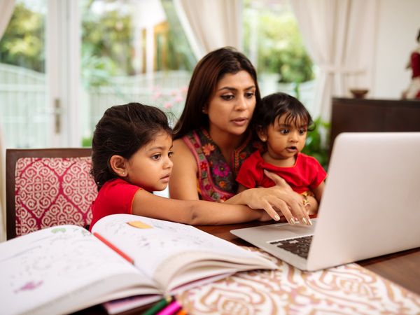 condition of women in lockdown due to covid facing difficulty in work from home dual responsibility 