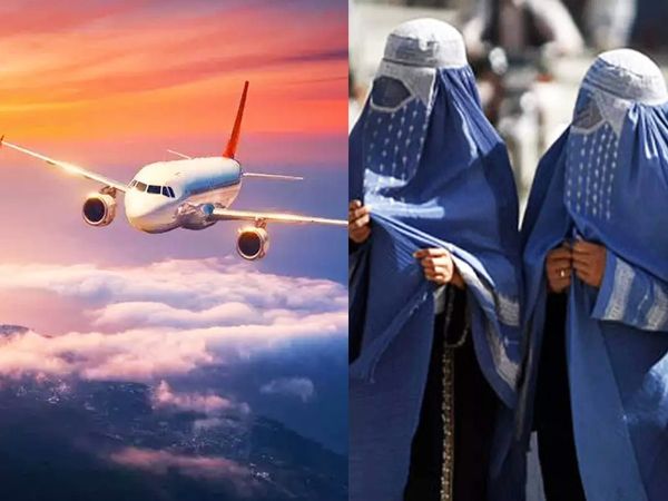  women travel by air in Afganistan