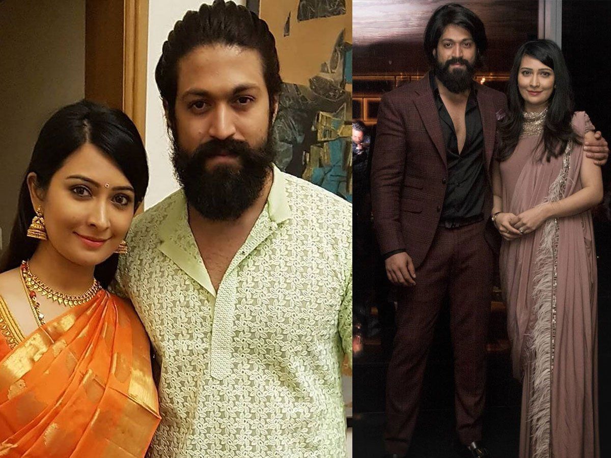 kgf actor yash love story with wife