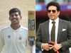Yash Dhull and Sachin Tendulkar