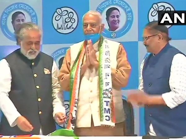 TMC के हुए पूर्व केंद्रीय वित्‍त मंत्री यशवंत सिन्‍हा, BJP के 'अटल' दौर को याद कर मोदी सरकार पर साधा निशाना