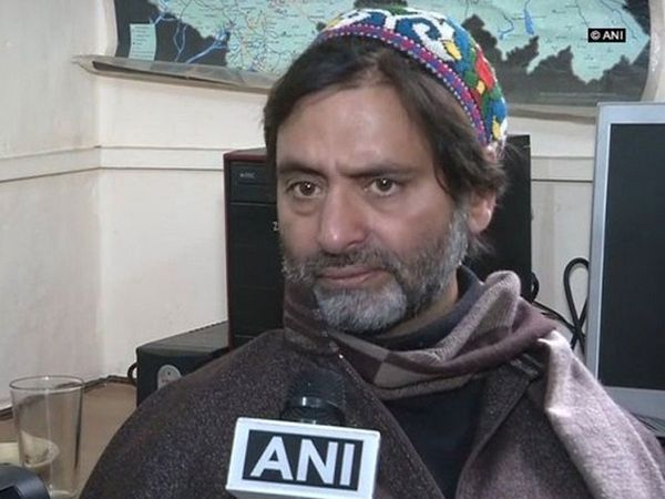 Yasin Malik : slogans in support of separatist leader in Srinagar 